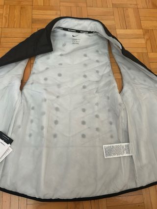 Chaleco Nike Running Negro Talla XS Con Etiquetas