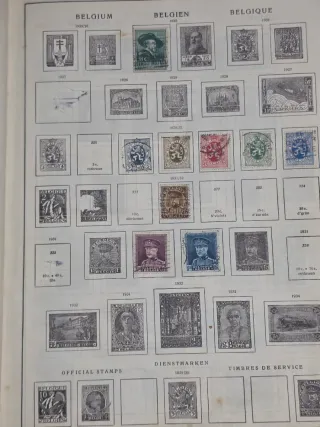 Alta filatelia. Única colección sellos clásicos.