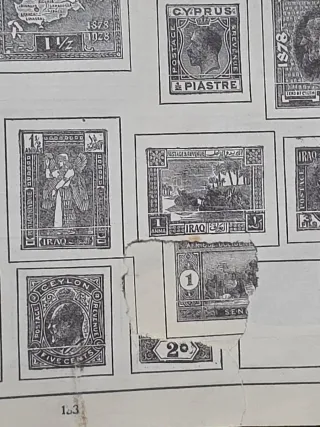 Alta filatelia. Única colección sellos clásicos.