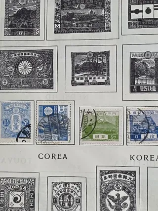 Alta filatelia. Única colección sellos clásicos.