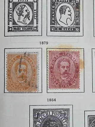 Alta filatelia. Única colección sellos clásicos.