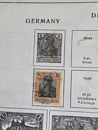 Alta filatelia. Única colección sellos clásicos.