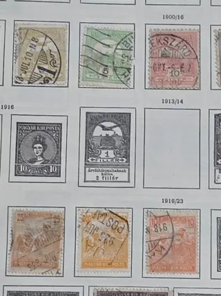 Alta filatelia. Única colección sellos clásicos.