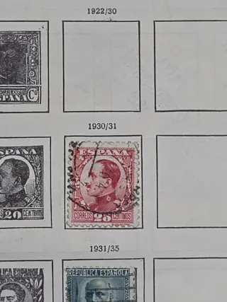 Alta filatelia. Única colección sellos clásicos.