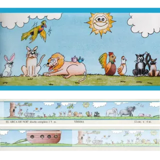 Cenefa 24-YBS08A El Arca de Noé