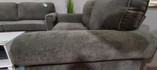 Sofá 3+2 Nordia tela gris