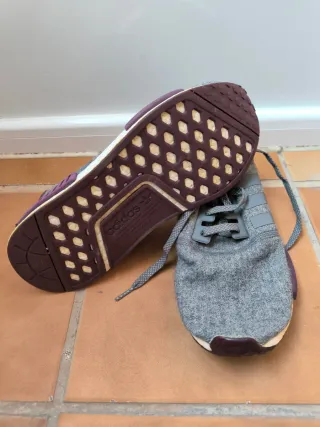 Zapatillas Adidas Hombre Grises y Moradas