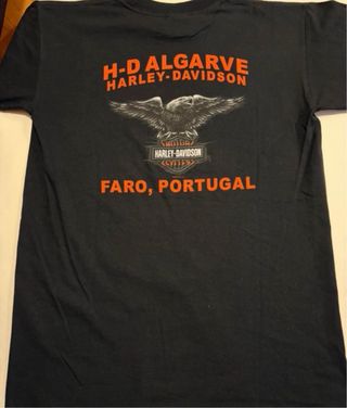 Camiseta Harley-Davidson. Manga corta.