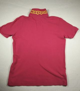 Polo Kappa Rosa Logo Bordado Y2K