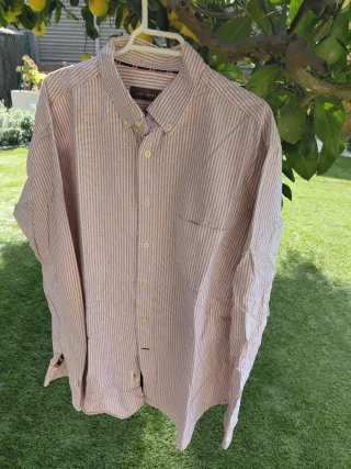 Camisa de rayas rosas y blancas EASY WEAR Talla 5