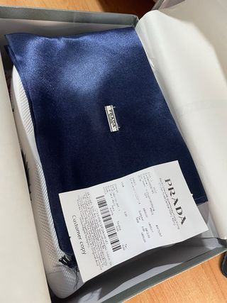 Zapatillas Prada Cup Azul y Blanco