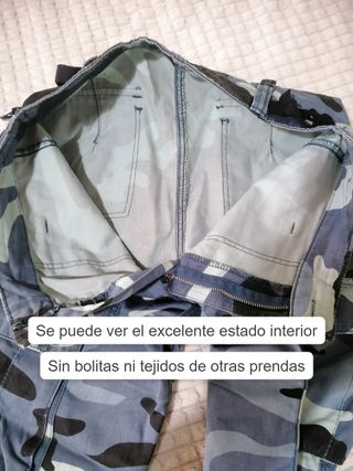 Pantalón cargo camouflage unisex + regalo