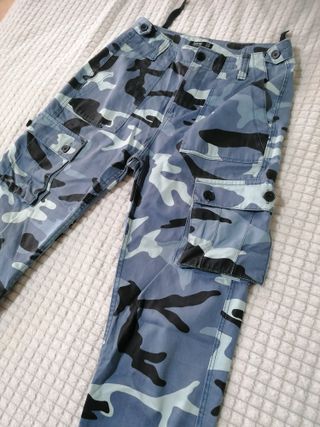 Pantalón cargo camouflage unisex + regalo