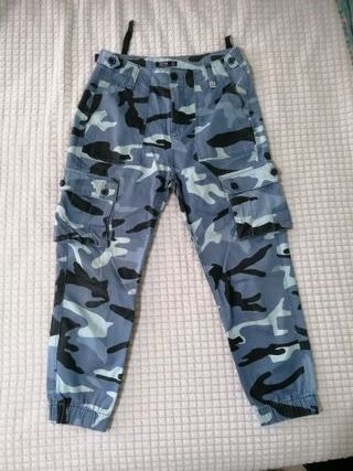 Pantalón cargo camouflage unisex + regalo