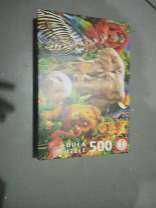 Puzzle Educa 500 Piezas Animales