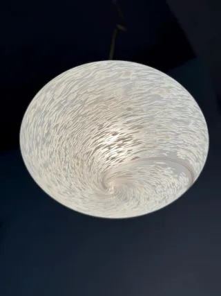 Lámpara Murano Venini 1970s