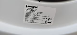 Lavasecadora Corberó 8kg Lavado/6kg Secado
