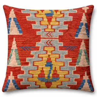 Cuscino Kilim Multicolore in Lana