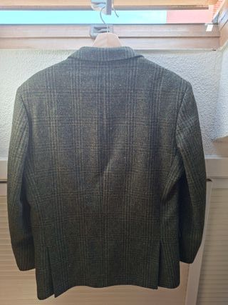 Americana Tweed Moon Verde de lana