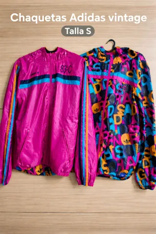 Cortavientos Adidas Vintage Talla S