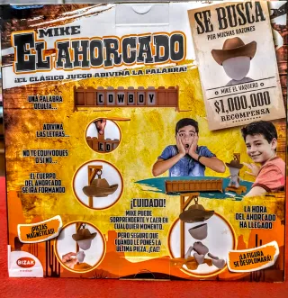 JUEGO DE MESA "MIKE EL AHORCADO (BIZAK)".