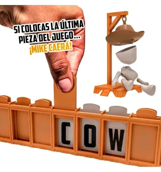 JUEGO DE MESA "MIKE EL AHORCADO (BIZAK)".