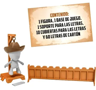 JUEGO DE MESA "MIKE EL AHORCADO (BIZAK)".