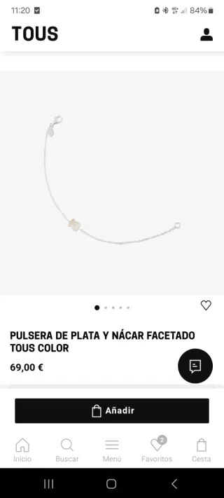 Pulsera Tous Plata y Nácar Tous