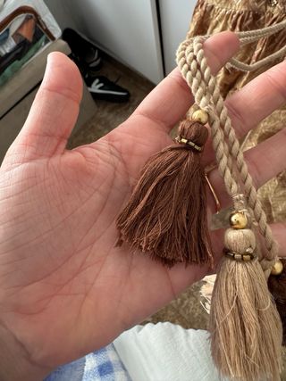 Vestido étnico hecho a mano estilo hippie