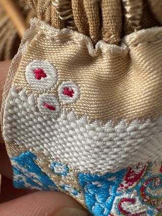 Vestido étnico hecho a mano estilo hippie