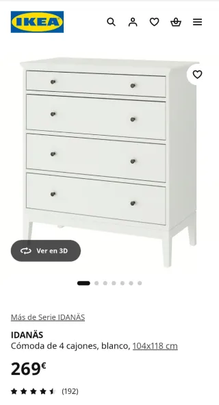 Comoda IDANAS IKEA