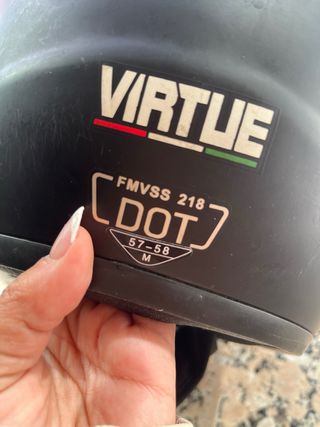 Casco Moto VIRTUE Negro