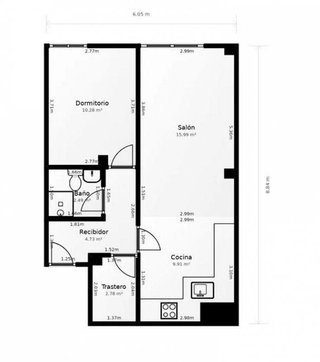 Piso en venta en Creu Alta en Sabadell