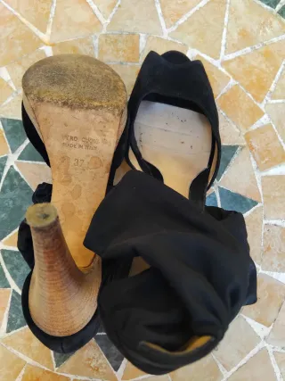 Scarpe donna tacco alto nere