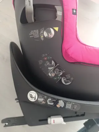 Silla de coche Cybex rosa - 0- 4 años aprox.