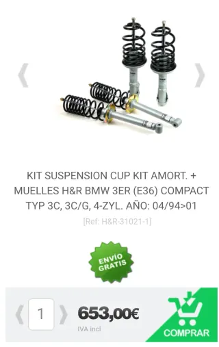 BMW Serie 3 e36 318ti 1994