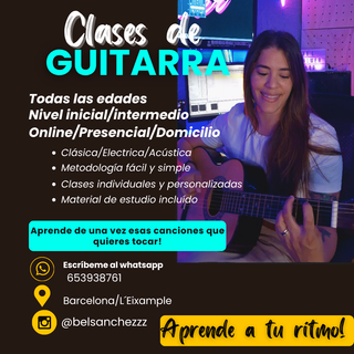 Clases de guitarra
