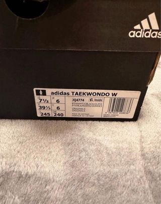Adidas Taekwondo Nuevas Blancas