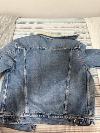 Cazadora Levi's vaquera con borrego T S unisex