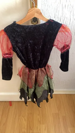 Traje de Flamenca Azul con Lunares Blancos