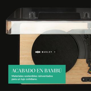 House of Marley Revolution Giradischi in Vinile Blu