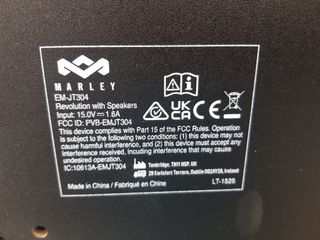 House of Marley Revolution Giradischi in Vinile Blu