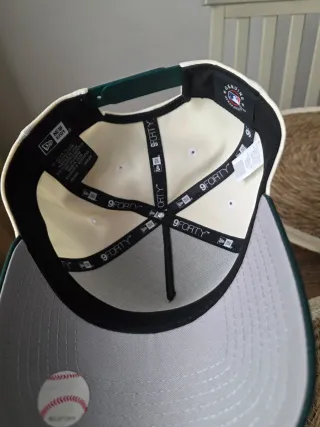 Gorra New Era NY Blanca y Verde