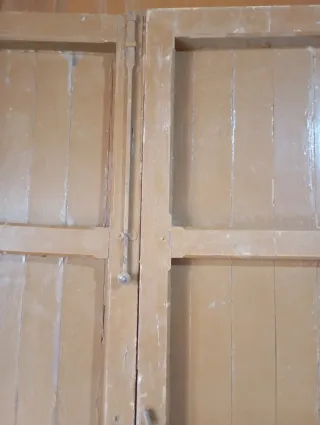 Puerta Antigua Madera maciza 2 Hojas  232x130cm