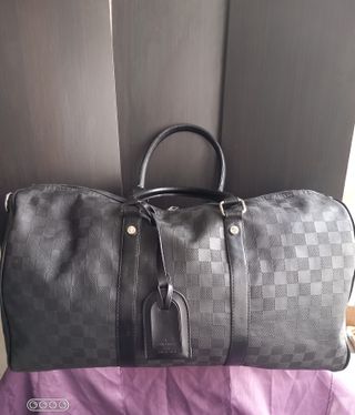 Bolso de Viaje Louis Vuitton Keepall Negro