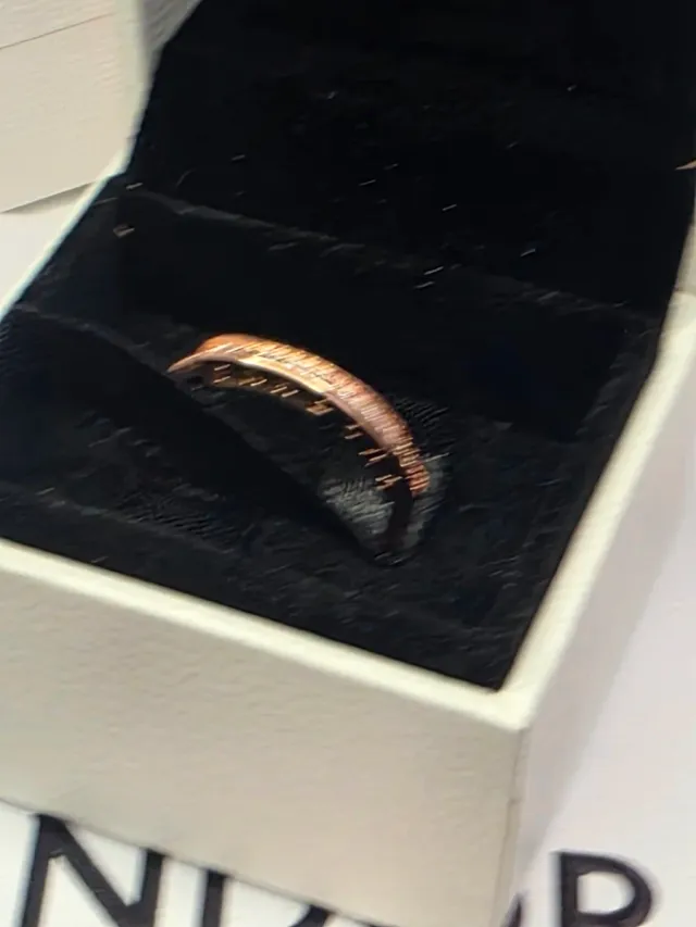 Anillo Pandora Chapado Oro 14k