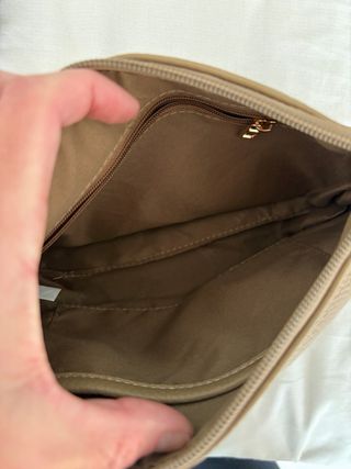 Bolso NOA&RE Marrón y Negro con Correa