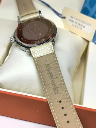 Reloj Racer Caballero Beige/Negro