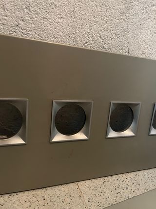 Lámpara plafón diseño moderno 4 focos