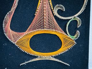 Cuadro String Art Retro 57cm